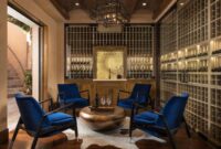 How to decorate a wine room