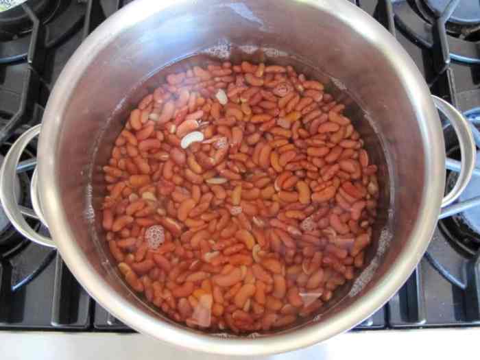 How to cook red beans spanish style