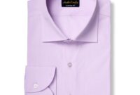 Lavender dress shirt men