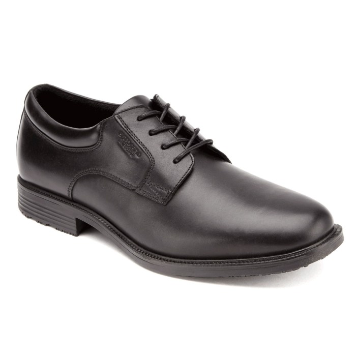 Rockport men's dress shoes waterproof