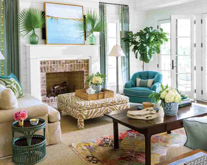 How to decorate your living room with flowers