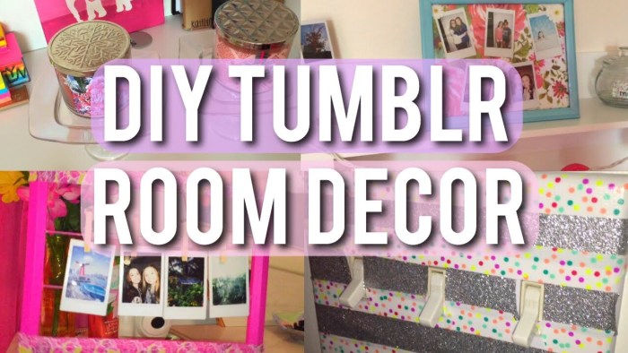 How to make tumblr room decor