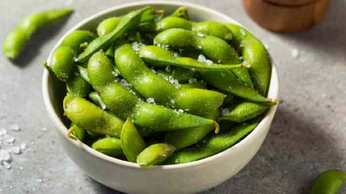 Edamame beans nutritional cook food typically eaten served cooked