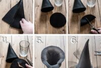 How to make a witch hat decoration