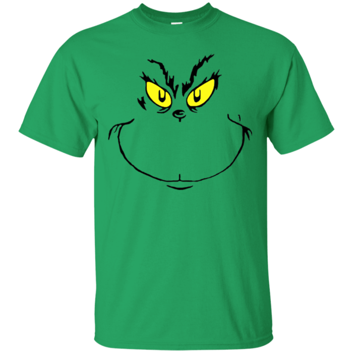 Mens grinch dress shirt