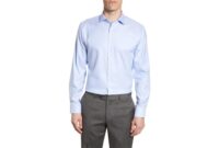 Mens dress shirt blue