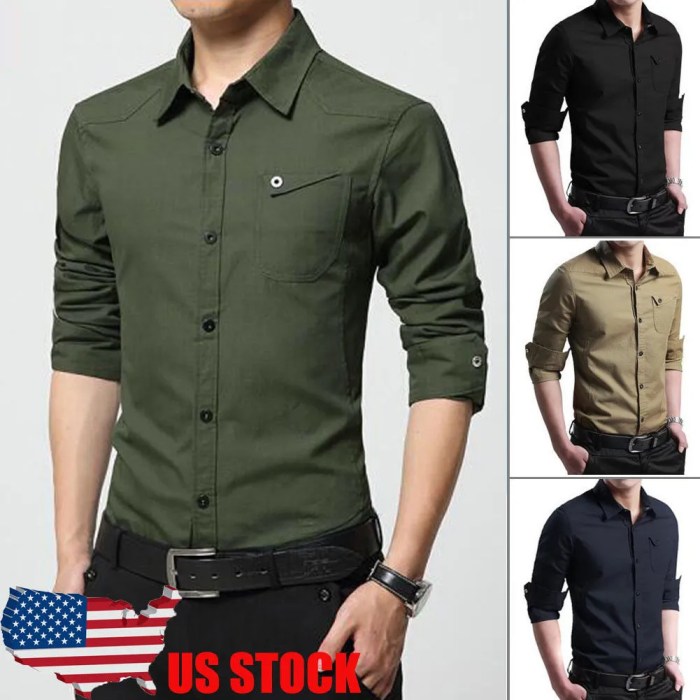 Men's performance dress shirts