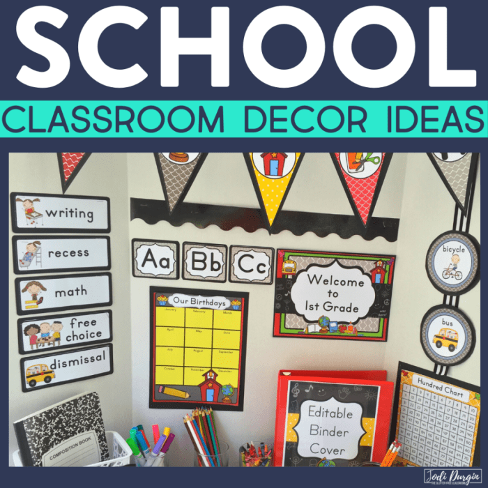 How to make class room decoration