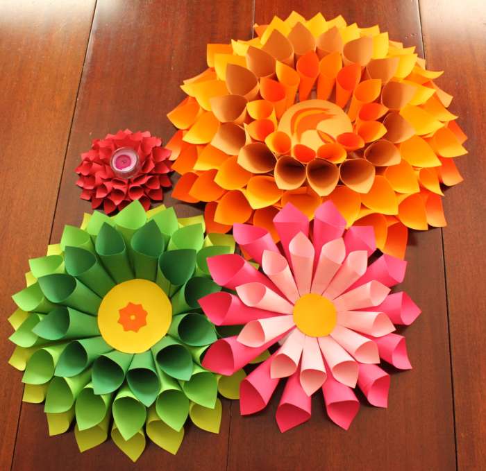 How to make paper things for home decoration